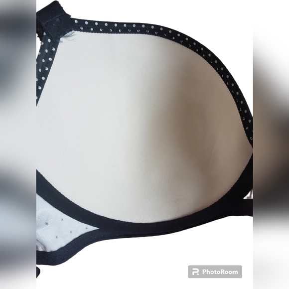 Freya Intimates & Sleepwear Polka-Dot Design in Black and White EUC 32G - Picture 12 of 14